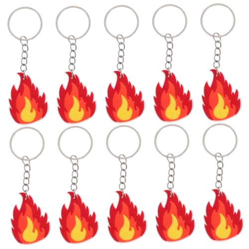 VILLFUL 10Stücke Feuerwehrmann Schlüsselanhänger Langlebige Partydekoration für Mottoparty Praktischer Schlüsselhalter Einzigartiges Design VILLFUL 10Stücke Feuerwehrmann Schlüsselanhänger Langlebige Partydekoration für Mottoparty Praktischer Schlüsselhalter Einzigartiges Design von VILLFUL