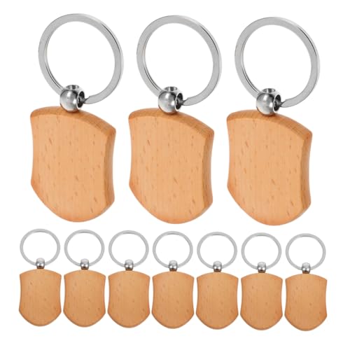 VILLFUL 10Stücke Holz Schlüsselanhänger Blanko für DIY Leere Holz Anhänger zum Gravieren Bastelarbeiten und Persönliche für Schlüssel und Accessoires VILLFUL 10Stücke Holz Schlüsselanhänger Blanko für DIY Leere Holz Anhänger zum Gravieren Bastelarbeiten und Persönliche für Schlüssel und Accessoires von VILLFUL