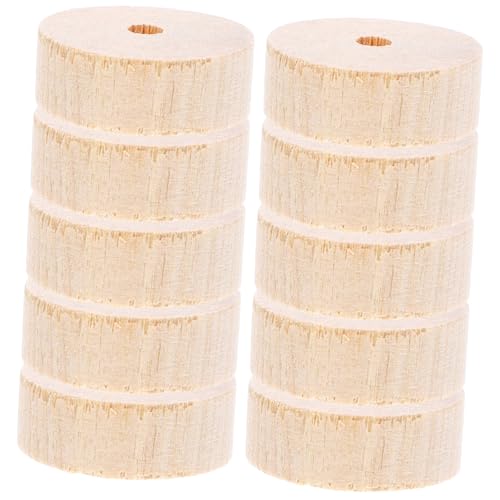 VILLFUL 10Stücke Kleine Holzräder für DIY Bastelprojekte Holzräder für Spielzeugwagen Vielseitig Einsetzbar für Kunsthandwerk und Modellbau VILLFUL 10Stücke Kleine Holzräder für DIY Bastelprojekte Holzräder für Spielzeugwagen Vielseitig Einsetzbar für Kunsthandwerk und Modellbau von VILLFUL