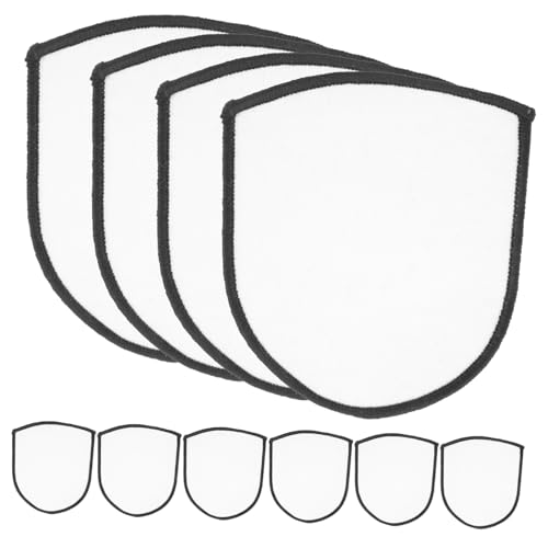 VILLFUL 10Stücke Leere Aufbügler Patches für DIY Bastelprojekte zum Dekorieren und Reparieren von Kleidung Jeans und Mehr von VILLFUL
