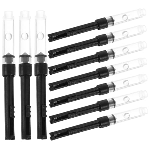 VILLFUL 10Stücke Tintenabsorber für Füllfederhalter Nachfüllrohr für Langlebig Robustem Material für Präzises Schreiben und Einfache Handhabung von VILLFUL
