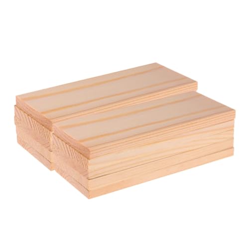 VILLFUL 10Stücke Unbehandelte Rechteckige Holzplatten Kiefer für DIY Projekte Vielseitig Einsetzbar für Kunsthandwerk Schulprojekte und Modellbau Zuverlässige Holzqualität VILLFUL 10Stücke Unbehandelte Rechteckige Holzplatten Kiefer für DIY Projekte Vielseitig Einsetzbar für Kunsthandwerk Schulprojekte und Modellbau Zuverlässige Holzqualität von VILLFUL