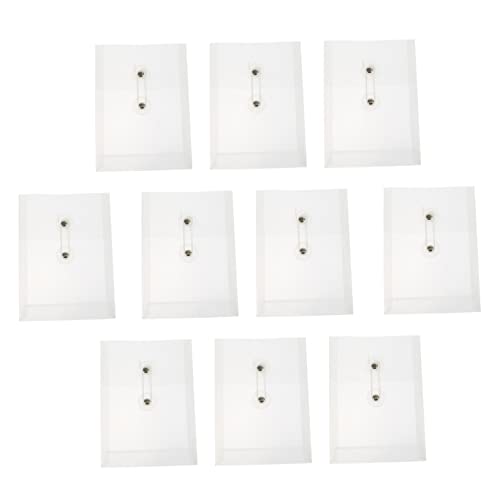 VILLFUL 10Stücke Wasserdichte Mini Dokumententaschen Schreibwaren Organizer für Büro Studium Hochwertige Langlebige Aufbewahrungstaschen mit Kreativem Design von VILLFUL