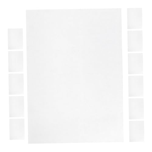VILLFUL 12 Blatt Druckbare Diy Schrumpffolien Wärmeaktivierte Schrumpffolien für Bastelprojekte Kompatibel mit Druckern für Kreative Kunstwerke und Handarbeiten von VILLFUL