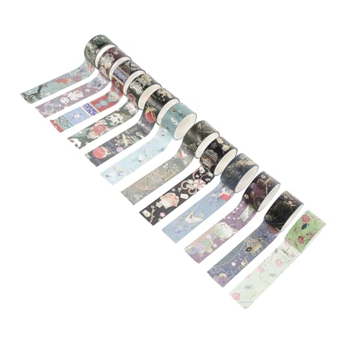 VILLFUL 12 Rollen Washi Tape Journal Zubehör Klebebänder Scrapbooking Materialien Journal Material Dekorative Scrapbook Aufkleber DIY Tapes Scrapbook Dekorative Aufkleber Dekoratives VILLFUL 12 Rollen Washi Tape Journal Zubehör Klebebänder Scrapbooking Materialien Journal Material Dekorative Scrapbook Aufkleber DIY Tapes Scrapbook Dekorative Aufkleber Dekoratives von VILLFUL