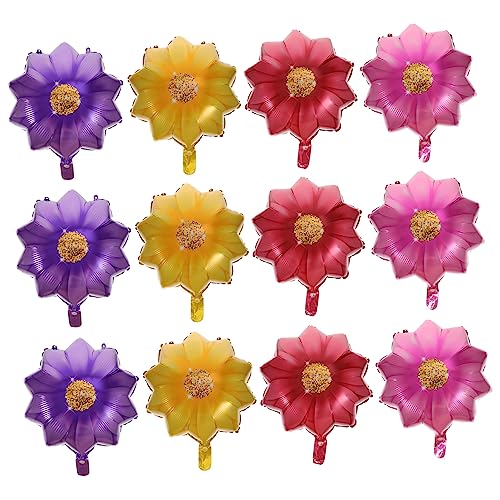 VILLFUL 12 Stück Folienballons Sonnenblume Aluminiumfilm Luftballons für Hochzeiten Geburtstagsfeiern und Dekorationen Gelb und Rot für Feierlichkeiten VILLFUL 12 Stück Folienballons Sonnenblume Aluminiumfilm Luftballons für Hochzeiten Geburtstagsfeiern und Dekorationen Gelb und Rot für Feierlichkeiten von VILLFUL