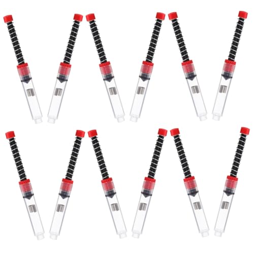 VILLFUL 12 Stück Füllfederhalter Elastik Tintenabsorber, Tintenstift Tintenabsorber, Füllfederhalter Federkonverter, Stifttinten Hilfsabsorber, Füllfederhalter Zubehör, Füllfederhalter von VILLFUL