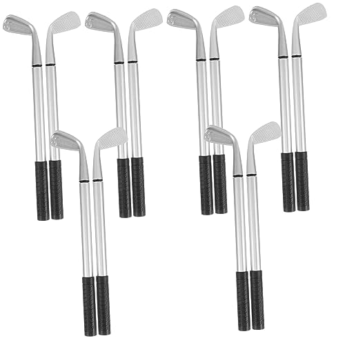 VILLFUL 12 Stück Golf Metall Kugelschreiber, Für Männer, Kugelschreiber Für Männer, Interessantes Stiftspiel, Schulkugelschreiber, Schulschreibwaren, Golf Kugelschreiber, Mitarbeiter von VILLFUL