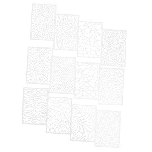 VILLFUL Vorlage Mit Leopardenmuster Wiederverwendbare Schablonen Für Diy-projekte Multifunktionsschablonen Für Kleidung Und Wandkunst Kreative Malvorlagen Aus Kunststoff von VILLFUL