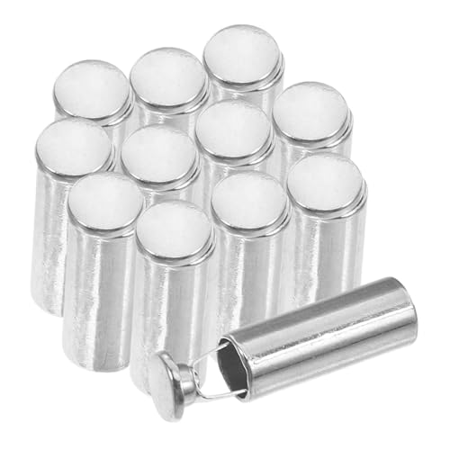 VILLFUL 12 Stück Metall Schnur Endkappen Aglets Zinklegierung für Kapuzenpullover Hosen und Kordelzüge Anpassbare Schnurverschlüsse für Diy Bekleidungszubehör VILLFUL 12 Stück Metall Schnur Endkappen Aglets Zinklegierung für Kapuzenpullover Hosen und Kordelzüge Anpassbare Schnurverschlüsse für Diy Bekleidungszubehör von VILLFUL
