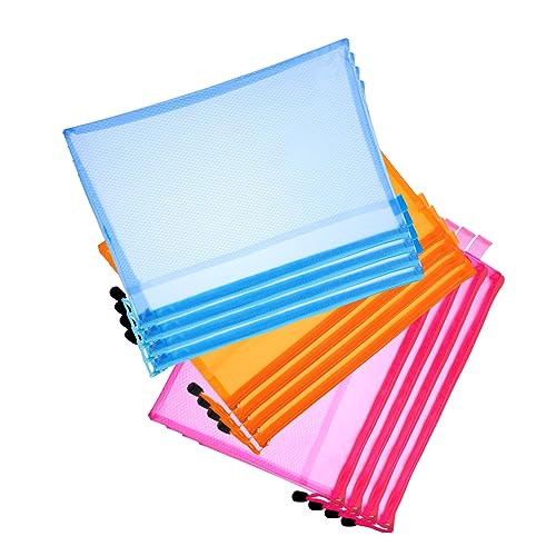 VILLFUL Pvc-dokumententasche Mit Reißverschluss Transparente Aktentasche Schmutzabweisend Und Verschleißfest Für Lehrer Studenten Und Büroangestellte von VILLFUL