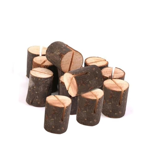 VILLFUL 12 Stück Teiliges Rustikale Holzklammern Holzstumpf Memo und Kartenhalter Tischkartenhalter für Menüs Fotos Notizen Partydekoration Hochzeit VILLFUL 12 Stück Teiliges Rustikale Holzklammern Holzstumpf Memo und Kartenhalter Tischkartenhalter für Menüs Fotos Notizen Partydekoration Hochzeit von VILLFUL