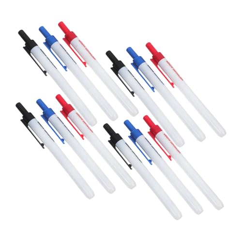 VILLFUL 12 Stück Teiliges Whiteboard Marker Abwischbare Trockenlöschstifte in Rot Blau Schwarz Vielseitig Einsetzbar für Schule Büro Kunststoff Keramik Klare Notizen Lange Nutzungsdauer VILLFUL 12 Stück Teiliges Whiteboard Marker Abwischbare Trockenlöschstifte in Rot Blau Schwarz Vielseitig Einsetzbar für Schule Büro Kunststoff Keramik Klare Notizen Lange Nutzungsdauer von VILLFUL