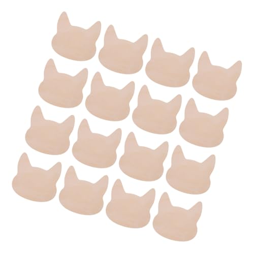 VILLFUL 12 Stück Unvollendete Katzenkopf Holzschneider für Diy Bastelarbeiten und Wanddekoration Holz Katzenmotiv für Halloween Dekoration und Kreative Gestaltung VILLFUL 12 Stück Unvollendete Katzenkopf Holzschneider für Diy Bastelarbeiten und Wanddekoration Holz Katzenmotiv für Halloween Dekoration und Kreative Gestaltung von VILLFUL
