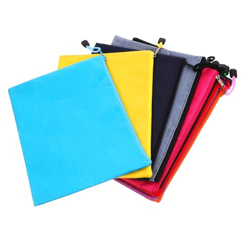 VILLFUL 12 Stück Wasserdichte Canvas Dokumententasche mit Reißverschluss Teiliges Großer Stauraum Robustes Material Vielseitiger Organizer für Büro Schule und Studentenunterlagen VILLFUL 12 Stück Wasserdichte Canvas Dokumententasche mit Reißverschluss Teiliges Großer Stauraum Robustes Material Vielseitiger Organizer für Büro Schule und Studentenunterlagen von VILLFUL