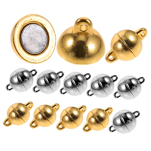 VILLFUL 12 Stück Zubehörbefestigung Magnetschnallenverschlüsse Für Schmuck DIY Halskettenverschlüsse Schmuck DIY Verschluss DIY Magnetverschluss Halskette Magnetverschluss Langlebige VILLFUL 12 Stück Zubehörbefestigung Magnetschnallenverschlüsse Für Schmuck DIY Halskettenverschlüsse Schmuck DIY Verschluss DIY Magnetverschluss Halskette Magnetverschluss Langlebige von VILLFUL