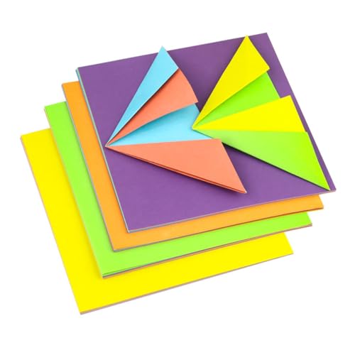 VILLFUL 120 Blatt Doppelseitiges Origami Papier Farbiges Bastelpapier für Erwachsene Quadratisch Zweifarbige Faltblätter für DIY Kunst und Papierfalten VILLFUL 120 Blatt Doppelseitiges Origami Papier Farbiges Bastelpapier für Erwachsene Quadratisch Zweifarbige Faltblätter für DIY Kunst und Papierfalten von VILLFUL