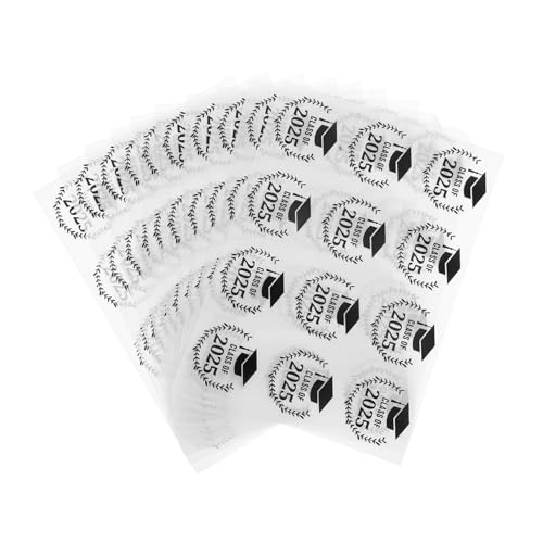 VILLFUL 120 Stück Graduation Cap Aufkleber Selbstklebende Etiketten für Abschlussfeier Gratulationsaufkleber für Einladungen Umschläge Karten Geschenktüten und Dekorationen und Langlebig VILLFUL 120 Stück Graduation Cap Aufkleber Selbstklebende Etiketten für Abschlussfeier Gratulationsaufkleber für Einladungen Umschläge Karten Geschenktüten und Dekorationen und Langlebig von VILLFUL
