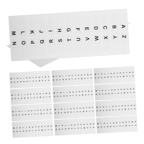 VILLFUL 14 Blatt Teiliges Selbstklebendes Alphabet index Weiße Page Marker Tabs Praktische Notizbuch Registerkarten für Bücher Ordner Dokumentenorganisation Wiederverwendbare VILLFUL 14 Blatt Teiliges Selbstklebendes Alphabet index Weiße Page Marker Tabs Praktische Notizbuch Registerkarten für Bücher Ordner Dokumentenorganisation Wiederverwendbare von VILLFUL
