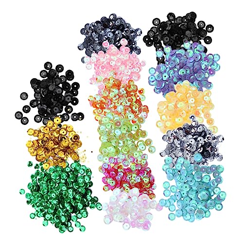 VILLFUL 14 Packungen Bunte Glitzer Pailletten DIY Bastelmaterial für Kunsthandwerk ca Leicht zu Verarbeiten für Dekoration Scrapbooking und Kreative Projekte VILLFUL 14 Packungen Bunte Glitzer Pailletten DIY Bastelmaterial für Kunsthandwerk ca Leicht zu Verarbeiten für Dekoration Scrapbooking und Kreative Projekte von VILLFUL