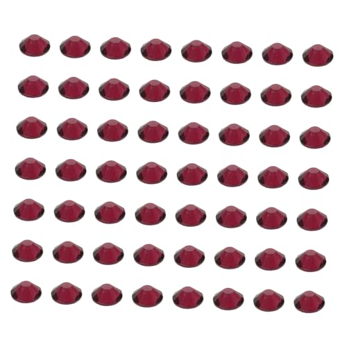 VILLFUL 1440 Stück Teiliges Nagel Strasssteine Set Tiefviolette Flache Glitzersteine Nagelkunst Schmuck DIY Nail Art Zubehör für Kreative Designs und Professionelle Maniküre von VILLFUL