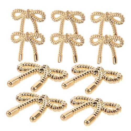 VILLFUL 15 Stück Bowknot Knöpfe Legierung Dekorative Nähknöpfe für für Strickjacken Mäntel und Bastelprojekte Gold VILLFUL 15 Stück Bowknot Knöpfe Legierung Dekorative Nähknöpfe für für Strickjacken Mäntel und Bastelprojekte Gold von VILLFUL