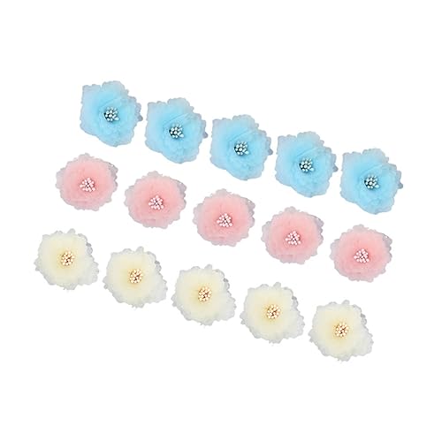 VILLFUL 15 Stück DIY Stoffblumen Dekorative Blüten für Kleidung Handwerk Bastelprojekte Blau Beige Langlebig Schön für Kreative Designs VILLFUL 15 Stück DIY Stoffblumen Dekorative Blüten für Kleidung Handwerk Bastelprojekte Blau Beige Langlebig Schön für Kreative Designs von VILLFUL