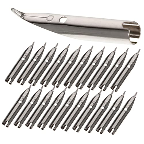 VILLFUL 15 Stück Stiftspitzen, Kalligraphie Spitzen, Stift Ersatzspitzen, Füllfederhalter, Studenten Briefpapier, Federn Für Stifte, Stift Ersatzspitzen, Stiftwerkzeug, Stiftzubehör von VILLFUL
