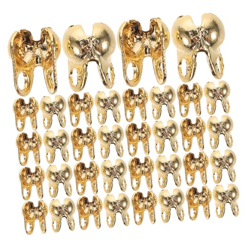 VILLFUL 150 Stück Quetschperlen Metall für Schmuckherstellung Goldbeschichtung Verschlüsse für Armbänder Diy Schmuckzubehör Lochdurchmesser von VILLFUL