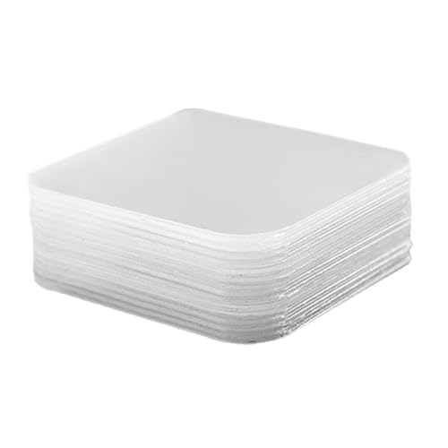 VILLFUL 150 Stück doppelseitiges Klebeband Klebestift Klebespachtel Klebemasse zum Aufhängen an der Wand Klebriger Kitt für die Wandmontage doppelseitiges Klebstoffpad Acryl Transparent von VILLFUL