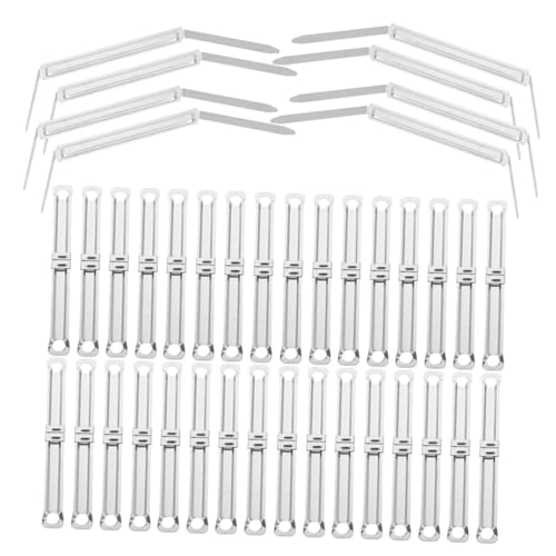 VILLFUL 150Stücke Metall Binderclips Haltbare Bindemittel für Notizbücher und Dokumente Vielseitig Einsetzbar für Büro Schule und Zuhause Praktische und Langlebige Büroklammern von VILLFUL