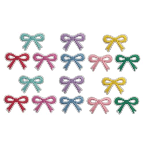 VILLFUL 16 Stück Teiliges Bestickte Schleifenstoffflicken Selbstklebend Aufbügeln Bunte Applikationen aus Polyester für DIY Kleidung Rucksäcke Schuhe und Accessoires Langlebig und Modisch VILLFUL 16 Stück Teiliges Bestickte Schleifenstoffflicken Selbstklebend Aufbügeln Bunte Applikationen aus Polyester für DIY Kleidung Rucksäcke Schuhe und Accessoires Langlebig und Modisch von VILLFUL