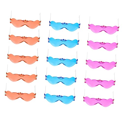 VILLFUL 16 Stück Teiliges Lustiger Sonnenbrillen für Bunte Tragbare Fotorequisiten aus Robustem Accessoires für Kreative Spiele und Partys Zufällige Farbe VILLFUL 16 Stück Teiliges Lustiger Sonnenbrillen für Bunte Tragbare Fotorequisiten aus Robustem Accessoires für Kreative Spiele und Partys Zufällige Farbe von VILLFUL