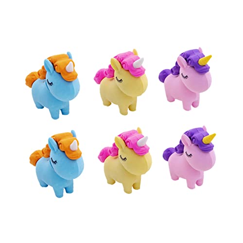 VILLFUL 16 Stück Teiliges Niedliche Einhorn Radiergummis für Schüler Praktische Dekorative Cartoon Stifte als für Schulbedarf Zufällige Farbe Zufällige Farbe VILLFUL 16 Stück Teiliges Niedliche Einhorn Radiergummis für Schüler Praktische Dekorative Cartoon Stifte als für Schulbedarf Zufällige Farbe Zufällige Farbe von VILLFUL