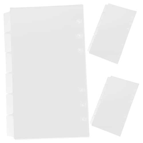 VILLFUL 18 Blatt Index Trennblatt, Gelochte Ordner Teiler, Kunststoff Ordner Register, Klassifizierungsregister, Schulordner Teiler, Notizblock Marker, Seitenmarker, Ordner Teiler, VILLFUL 18 Blatt Index Trennblatt, Gelochte Ordner Teiler, Kunststoff Ordner Register, Klassifizierungsregister, Schulordner Teiler, Notizblock Marker, Seitenmarker, Ordner Teiler, von VILLFUL
