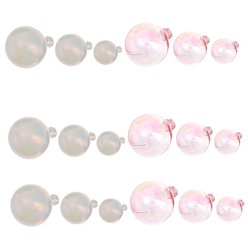 VILLFUL 18 Stück Teiliges Cake Topper Kugeln Bunte Bubble Balls Tortendeko für Geburtstagsparty Hochzeit Shower Kuchen Dekoration Rosa Weiß VILLFUL 18 Stück Teiliges Cake Topper Kugeln Bunte Bubble Balls Tortendeko für Geburtstagsparty Hochzeit Shower Kuchen Dekoration Rosa Weiß von VILLFUL