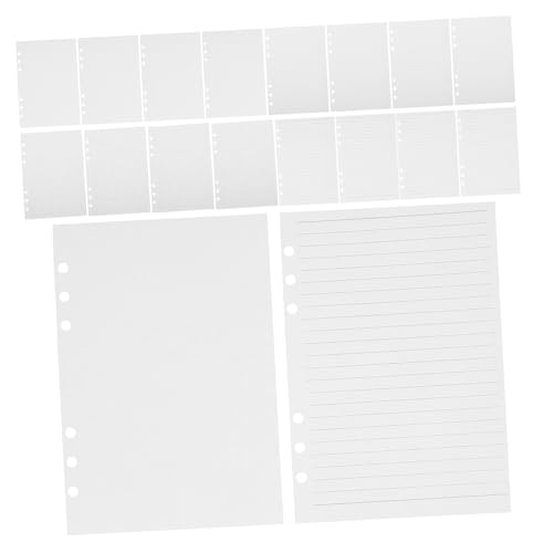 VILLFUL 180 Stück Nachfüllpapier Gelocht Liniert Kariert und Blanko für Ringbuch Planer Organizer Notizbuch Nachfüllpapier für Persönliche und Berufliche Aufzeichnungen VILLFUL 180 Stück Nachfüllpapier Gelocht Liniert Kariert und Blanko für Ringbuch Planer Organizer Notizbuch Nachfüllpapier für Persönliche und Berufliche Aufzeichnungen von VILLFUL