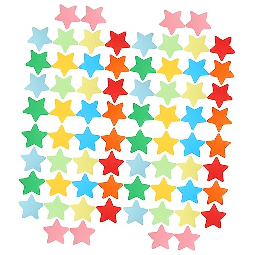 VILLFUL 180 Stück Stern Papierausschnitte, Dekorative Papierdekore, Papierausschnitte Für Klassenzimmerwände, Papierausschnitte, Ornament Papierausschnitte, Wandkunst, Bunte von VILLFUL