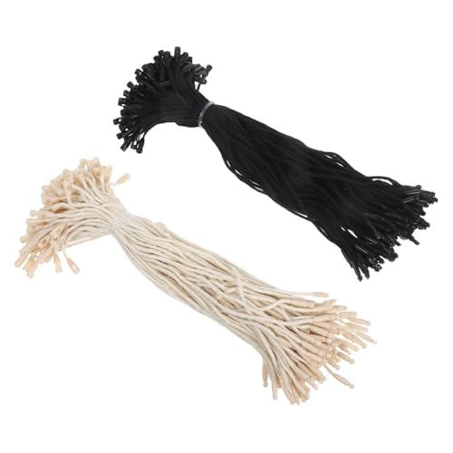 VILLFUL 1980 Stück Teiliges Baumwoll-kordel Etiketten Mittlere in Schwarz und Beige Langlebig und Geflochten Schnellverschließbar für Kleidung Taschen Schmuck Geschenkverpackungen und VILLFUL 1980 Stück Teiliges Baumwoll-kordel Etiketten Mittlere in Schwarz und Beige Langlebig und Geflochten Schnellverschließbar für Kleidung Taschen Schmuck Geschenkverpackungen und von VILLFUL