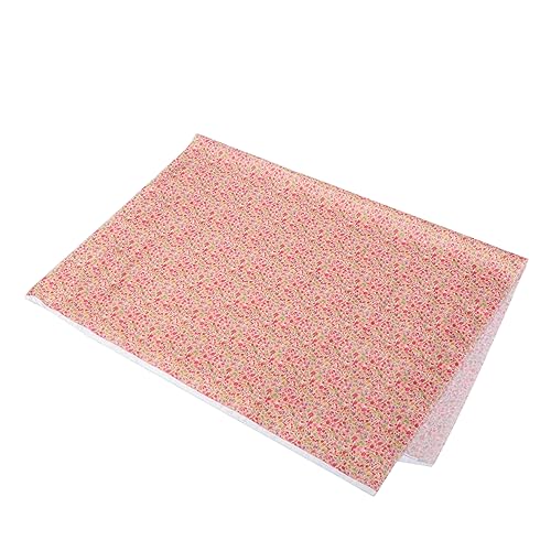 VILLFUL 1Blatt Dekorativer Strickstoff Elastisches Bekleidungsgewebe für DIY Projekte Vielseitig Einsetzbar für Kleidung Taschen Quilt und Haarschmuckherstellung von VILLFUL