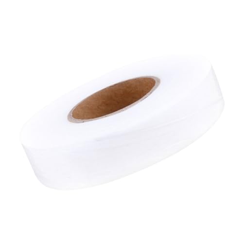 VILLFUL 1Rolle Doppelseitiges Bügelband für Stoffe für Mäntel Hüte und Faserbasiertes Fusibles Klebeband für Einfache und Schnelle Anwendung von VILLFUL