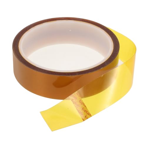 VILLFUL 1Rolle Hitzebeständiges Polyimid Klebeband Hochtemperatur Wärmeübertragungsband für Sublimation Elektrische Isolierung Industrielle Anwendungen von VILLFUL
