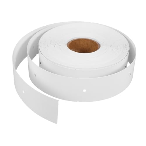 VILLFUL 1Rolle Leere Namensschilder für Kleidung Bedruckbare Weiße Kupferstich Papieretiketten mit Vorgestanzten Löchern Kompatibel mit Thermotransferdruck VILLFUL 1Rolle Leere Namensschilder für Kleidung Bedruckbare Weiße Kupferstich Papieretiketten mit Vorgestanzten Löchern Kompatibel mit Thermotransferdruck von VILLFUL