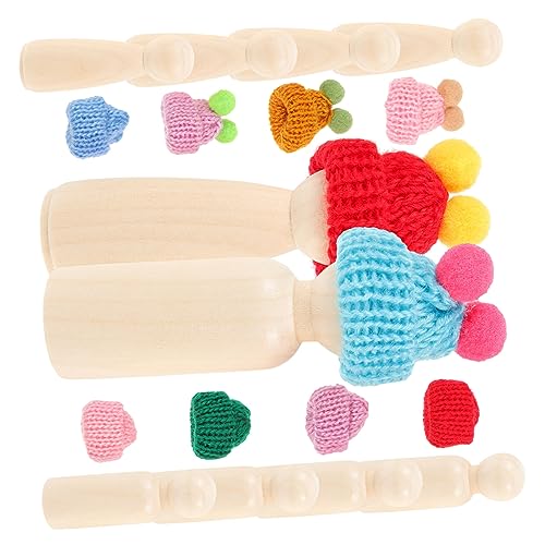 VILLFUL 1Satz DIY Holzpflockpuppen für Unvollendete Holzfiguren zum Bemalen Teiliges Bastelideen für Handarbeiten und VILLFUL 1Satz DIY Holzpflockpuppen für Unvollendete Holzfiguren zum Bemalen Teiliges Bastelideen für Handarbeiten und von VILLFUL