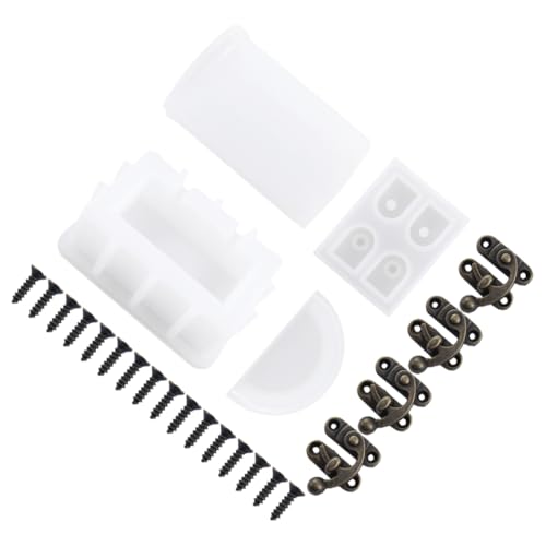 VILLFUL 1Satz DIY Silikon Schatztruhenform mit Zubehör Epoxidharz Gießform für Bastelprojekte Langlebig und Vielseitig Einsetzbar zur Aufbewahrung Kleiner Gegenstände VILLFUL 1Satz DIY Silikon Schatztruhenform mit Zubehör Epoxidharz Gießform für Bastelprojekte Langlebig und Vielseitig Einsetzbar zur Aufbewahrung Kleiner Gegenstände von VILLFUL