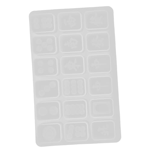 VILLFUL 1Satz Handgefertigte Silikon Mahjong Form Wiederverwendbare DIY Gießform für Epoxidharz Geeignet für Kreative Mahjong Herstellung Kompakt und Leicht für Verschiedene VILLFUL 1Satz Handgefertigte Silikon Mahjong Form Wiederverwendbare DIY Gießform für Epoxidharz Geeignet für Kreative Mahjong Herstellung Kompakt und Leicht für Verschiedene von VILLFUL