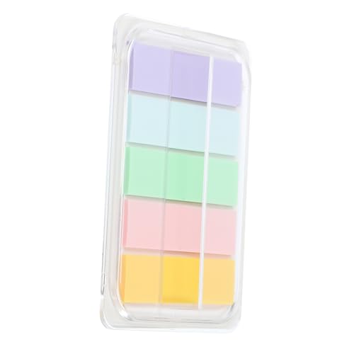 VILLFUL 1Satz Klebrige Indexmarker Selbstklebende Bunte Lesestreifen Praktische Seitenmarkierungen für Büro und Schule Leicht zu Transportieren und Vielseitig Einsetzbar VILLFUL 1Satz Klebrige Indexmarker Selbstklebende Bunte Lesestreifen Praktische Seitenmarkierungen für Büro und Schule Leicht zu Transportieren und Vielseitig Einsetzbar von VILLFUL