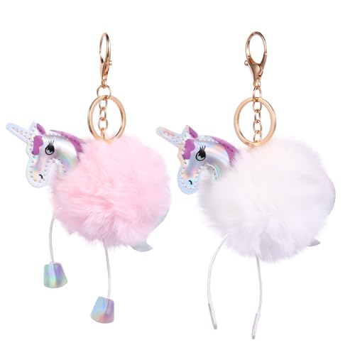 VILLFUL 1Satz Plüsch Einhorn Schlüsselanhänger Süße Tier Schlüsselketten für Taschen und Autoschlüssel Langlebige für Jugendliche und VILLFUL 1Satz Plüsch Einhorn Schlüsselanhänger Süße Tier Schlüsselketten für Taschen und Autoschlüssel Langlebige für Jugendliche und von VILLFUL