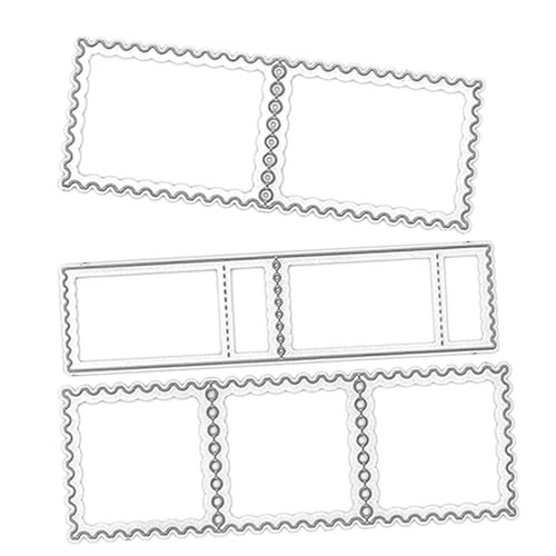 VILLFUL 1Satz Stanzformen für Stempel Dekorative Prägeschablonen für DIY Scrapbooking und Karten Vielseitige Stanzteile für Kreative Bastelprojekte für von VILLFUL