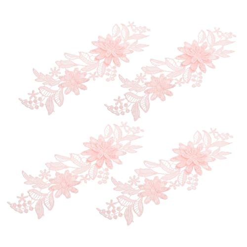 VILLFUL 2 Paare Blumenstickerei Applikationen für Hochzeitskleider Dekorative Spitzenbänder Polyester für Diy Projekte Eleganter Blumenbesatz für Kleidung Farbtöne VILLFUL 2 Paare Blumenstickerei Applikationen für Hochzeitskleider Dekorative Spitzenbänder Polyester für Diy Projekte Eleganter Blumenbesatz für Kleidung Farbtöne von VILLFUL
